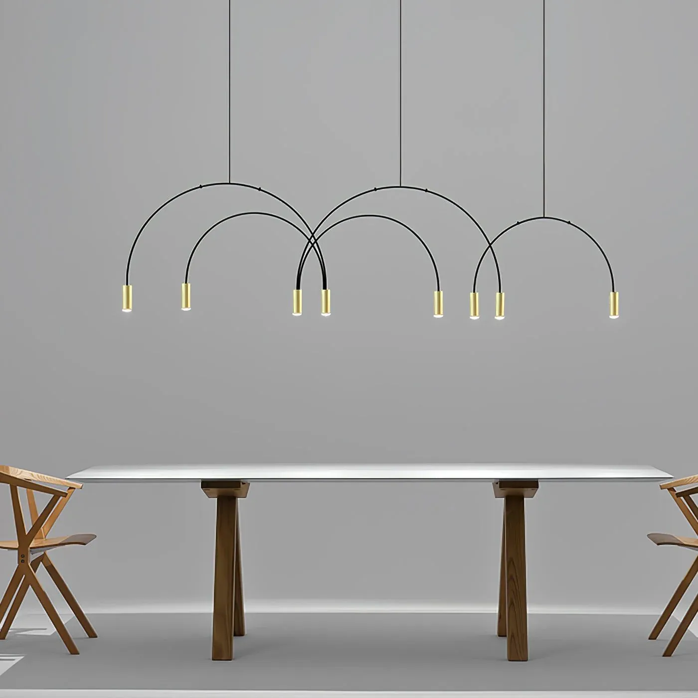 Valentina Modern Minimalism Metal Pendant Light Living Room Dining Room