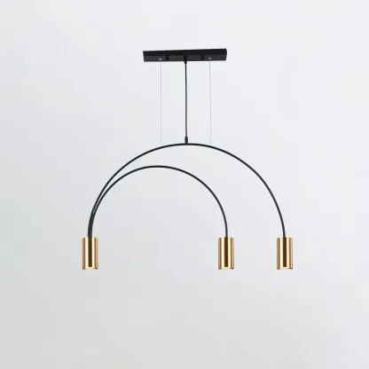 Valentina Stylish Minimalism Metal Pendant Light Living Room Dining Room
