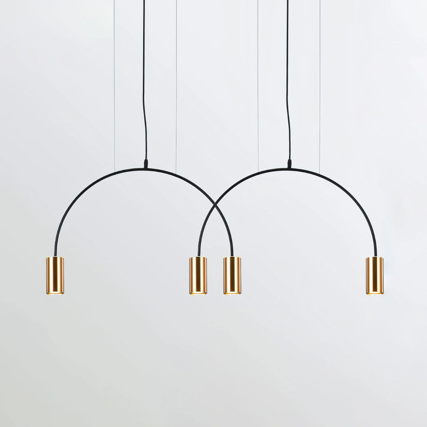 Valentina Stylish Minimalism Metal Pendant Light Living Room Dining Room
