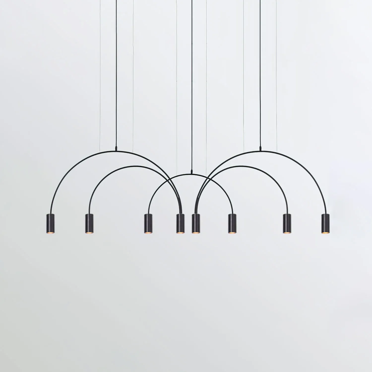 Valentina Stylish Minimalism Metal Pendant Light Living Room Dining Room