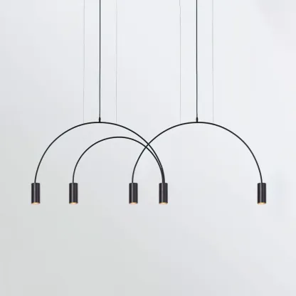 Valentina Stylish Minimalism Metal Pendant Light Living Room Dining Room