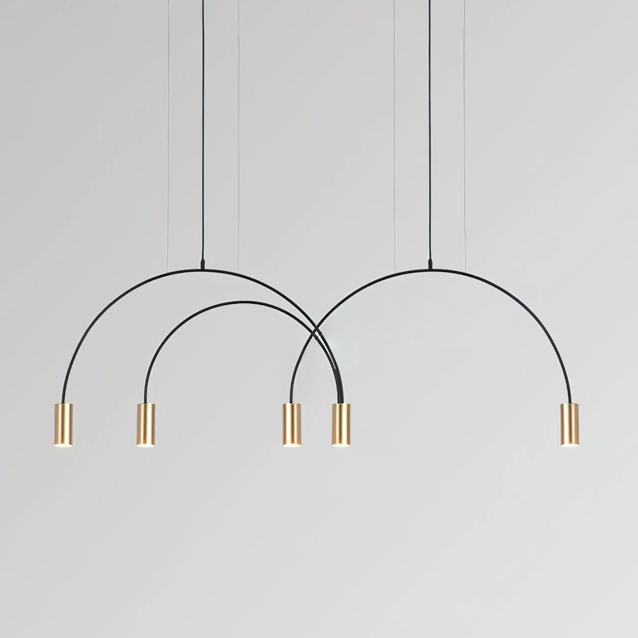 Valentina Stylish Minimalism Metal Pendant Light Living Room Dining Room