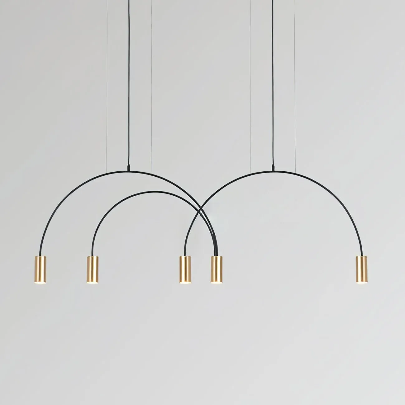 Valentina Stylish Minimalism Metal Pendant Light Living Room Dining Room