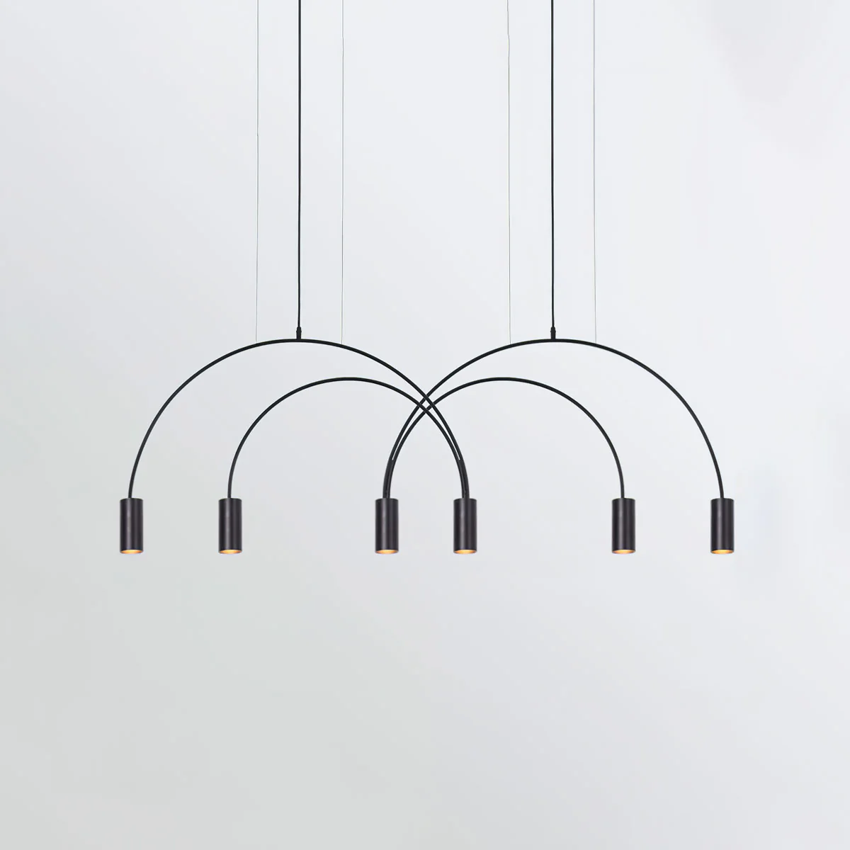 Valentina Stylish Minimalism Metal Pendant Light Living Room Dining Room
