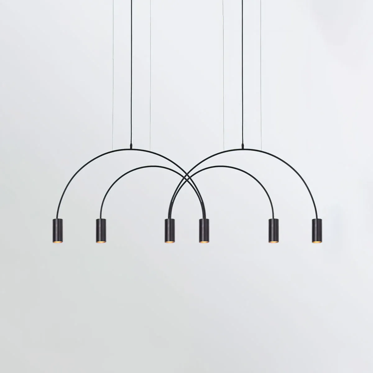 Valentina Stylish Minimalism Metal Pendant Light Living Room Dining Room