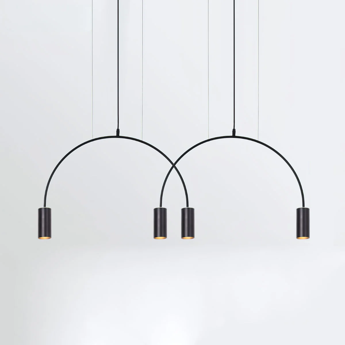 Valentina Stylish Minimalism Metal Pendant Light Living Room Dining Room