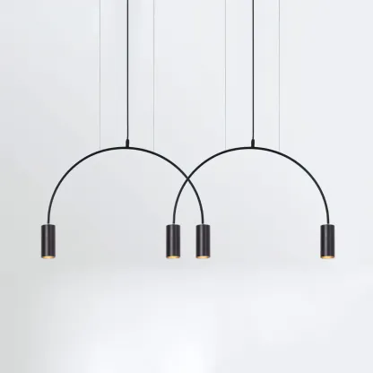 Valentina Stylish Minimalism Metal Pendant Light Living Room Dining Room