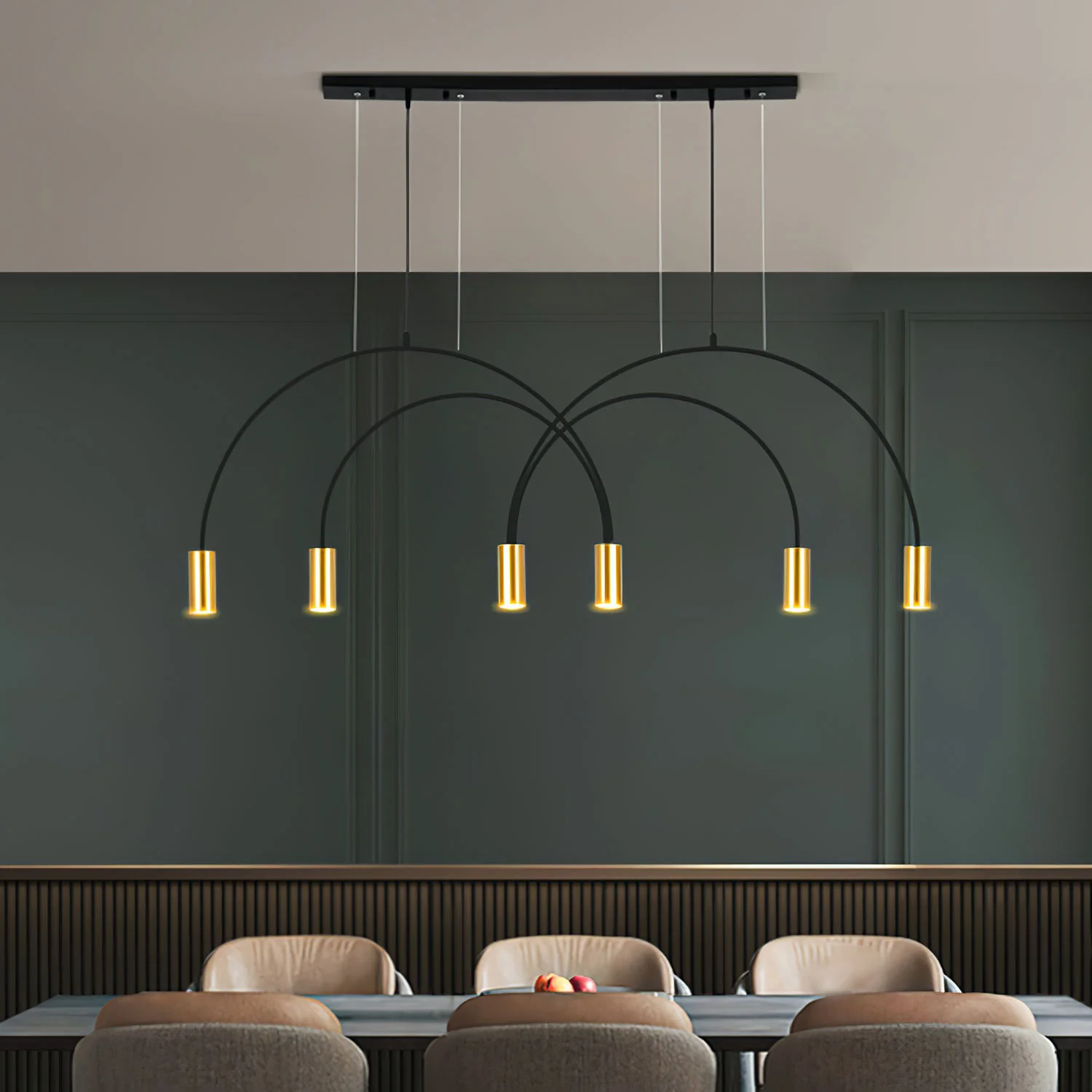 Valentina Modern Minimalism Metal Pendant Light Living Room Dining Room