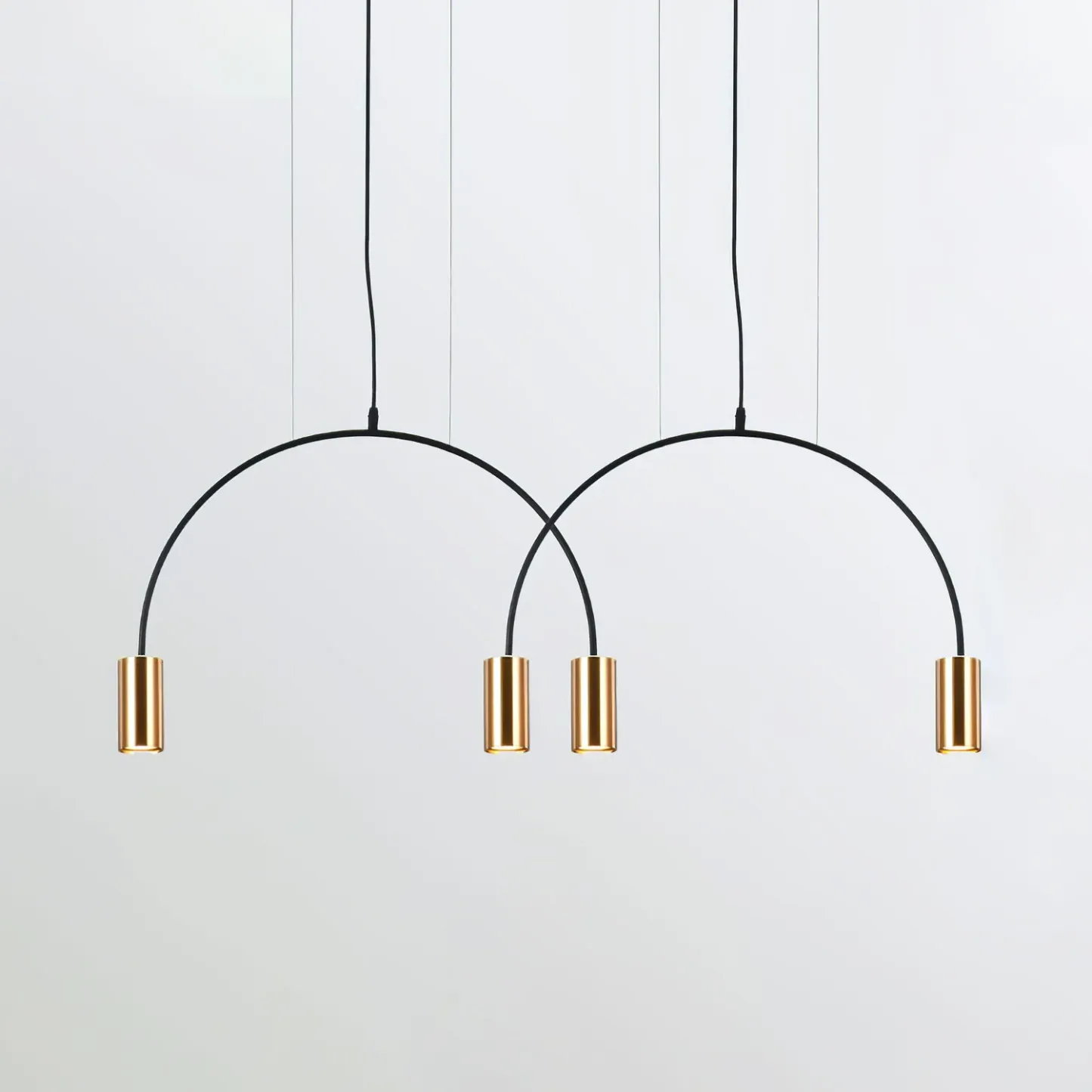 Valentina Stylish Minimalism Metal Pendant Light Living Room Dining Room