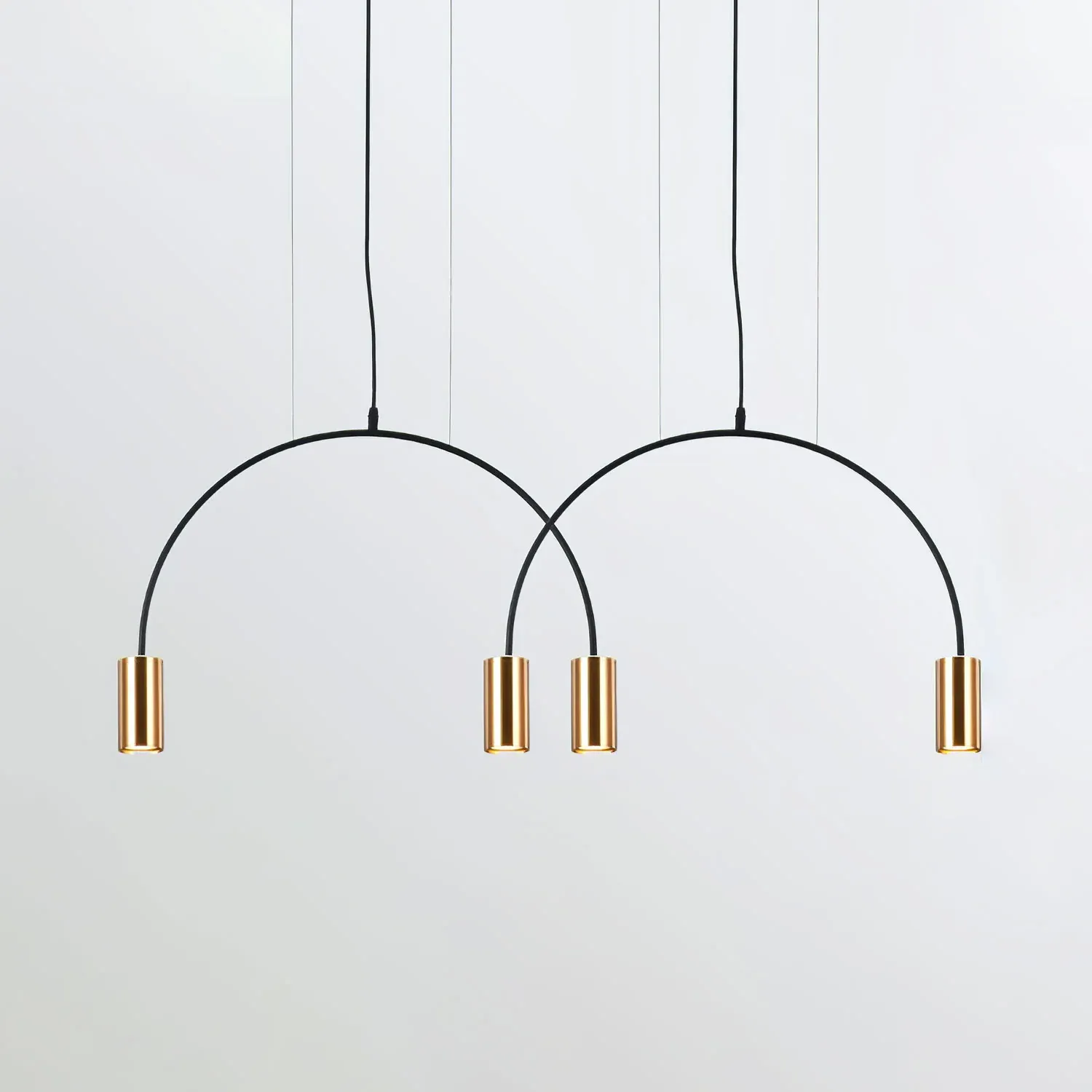 Valentina Stylish Minimalism Metal Pendant Light Living Room Dining Room