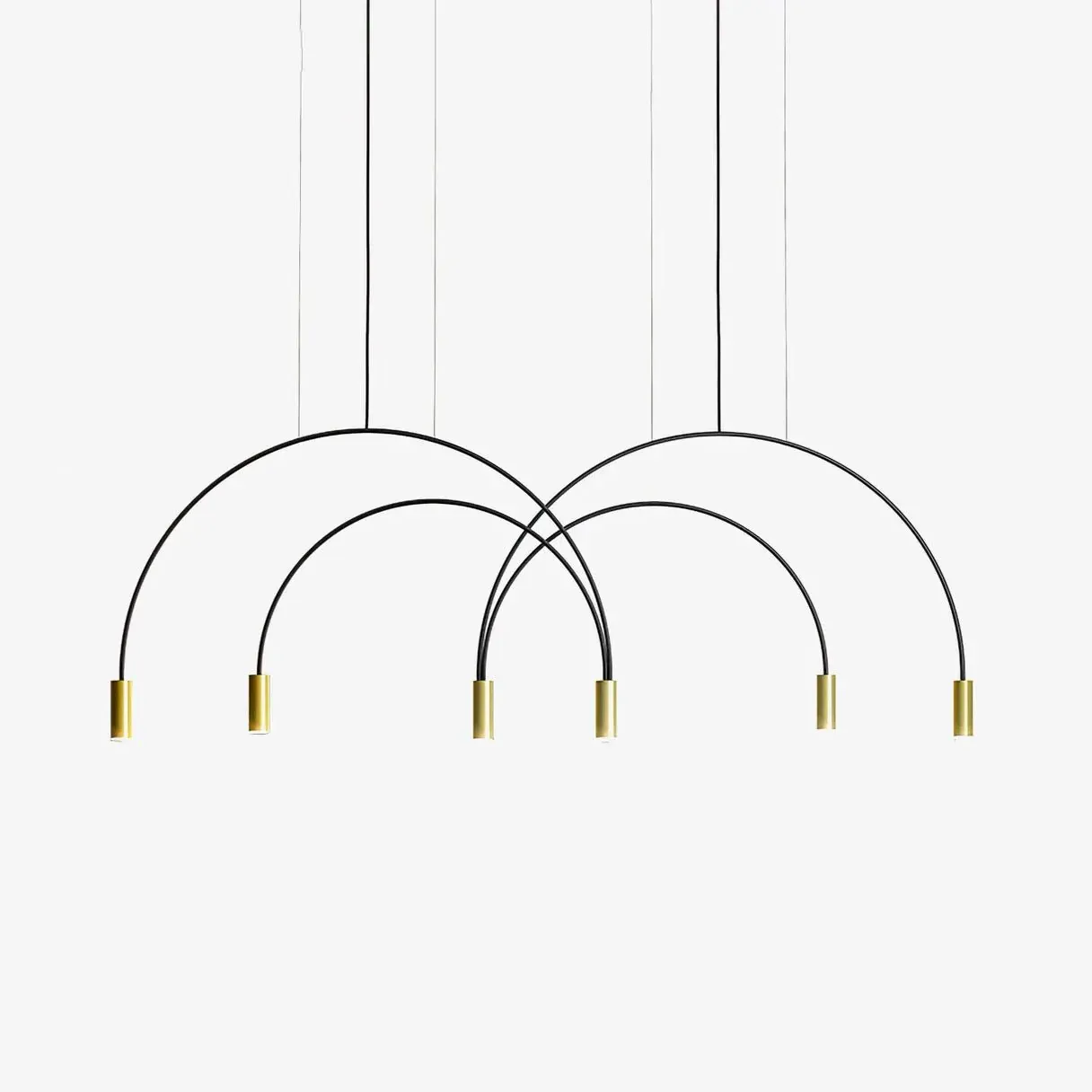 Valentina Stylish Minimalism Metal Pendant Light Living Room Dining Room