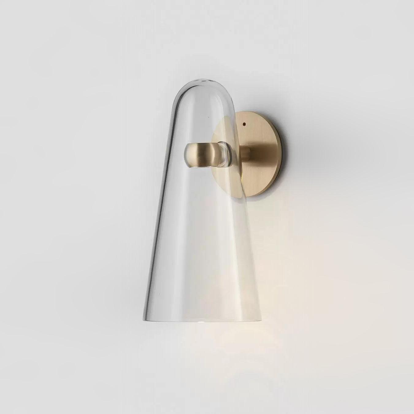 Blair Nordic Modern Wall Lamp, Glass/Metal, Living Room