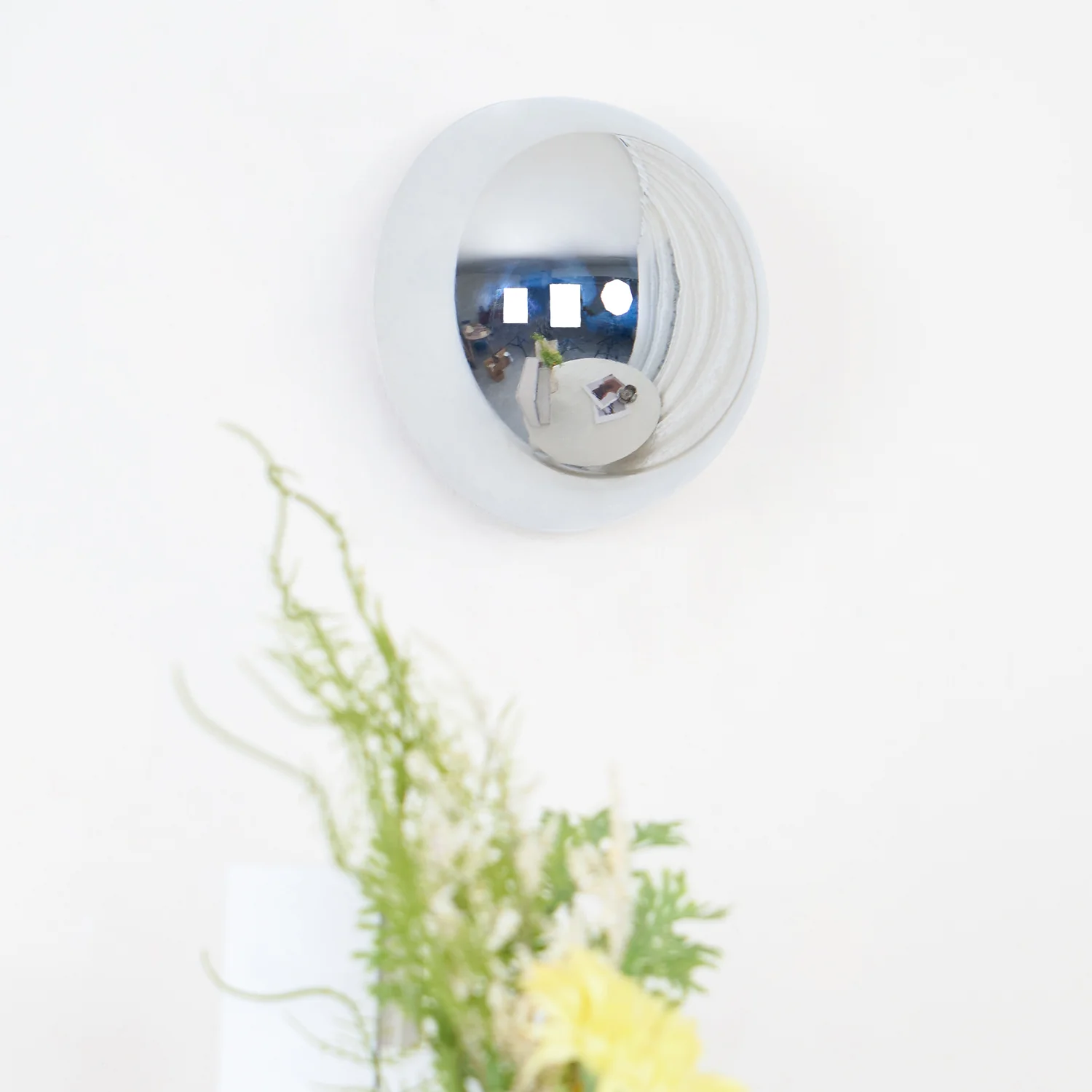 Orr Modern Unusual Sphere Metal Wall Light Bedroom Hallway Living Room