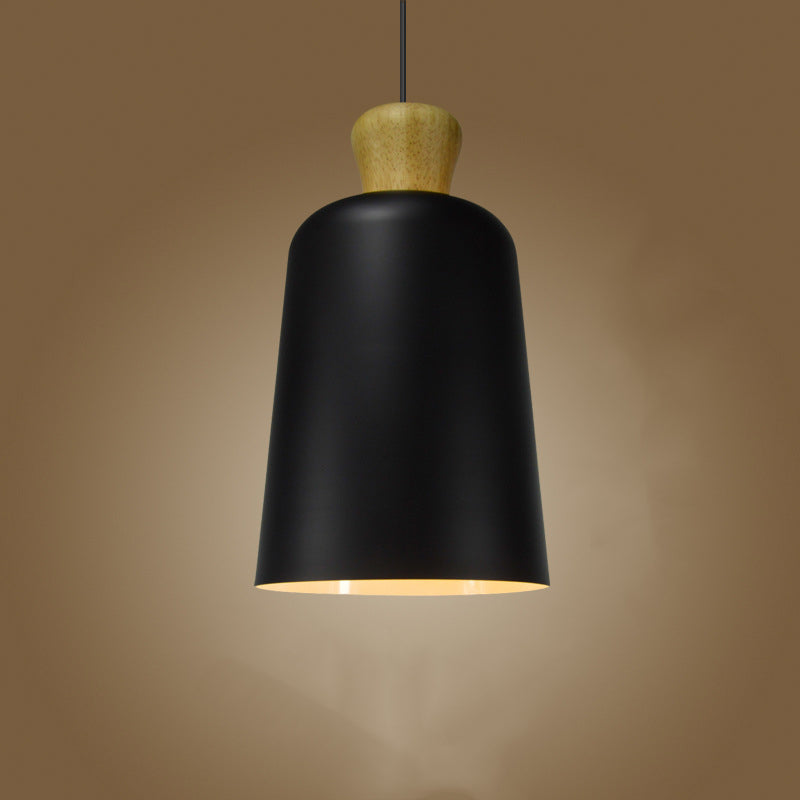 Hailie Minimalism Pendant Light Red/Black/Grey/Brown Bedroom