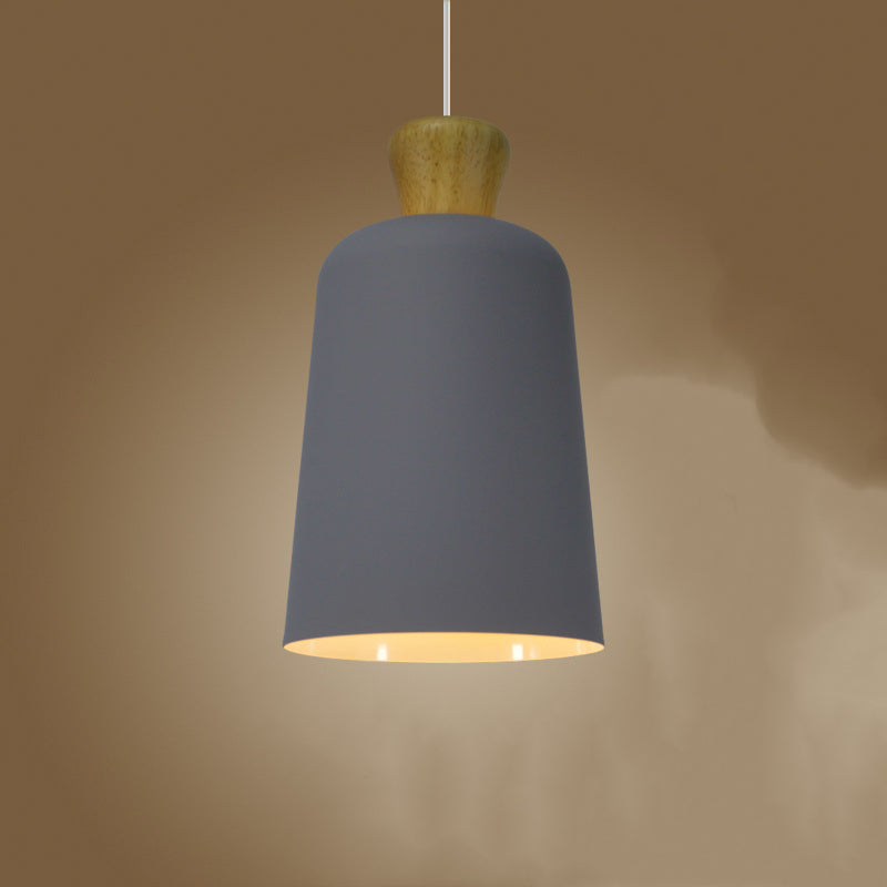 Hailie Minimalism Pendant Light Red/Black/Grey/Brown Bedroom