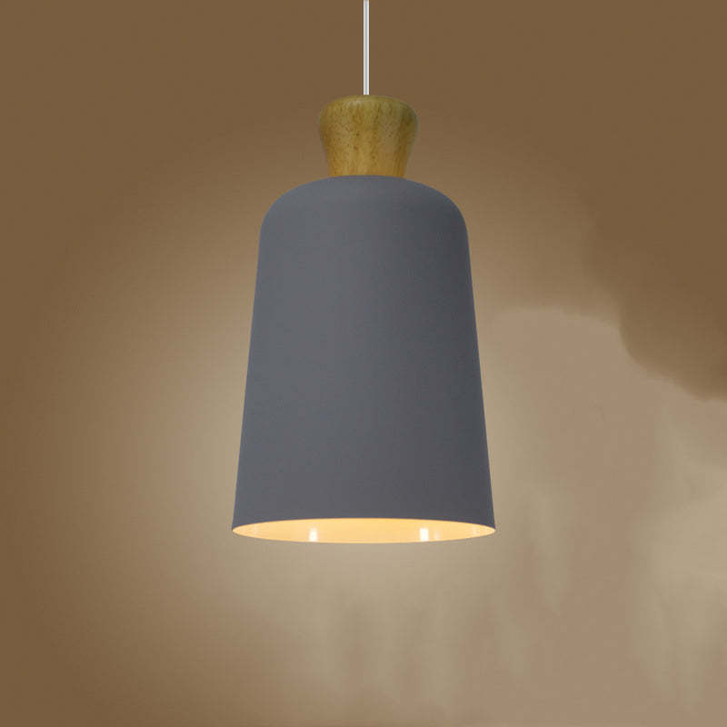 Hailie Minimalism Pendant Light Red/Black/Grey/Brown Bedroom
