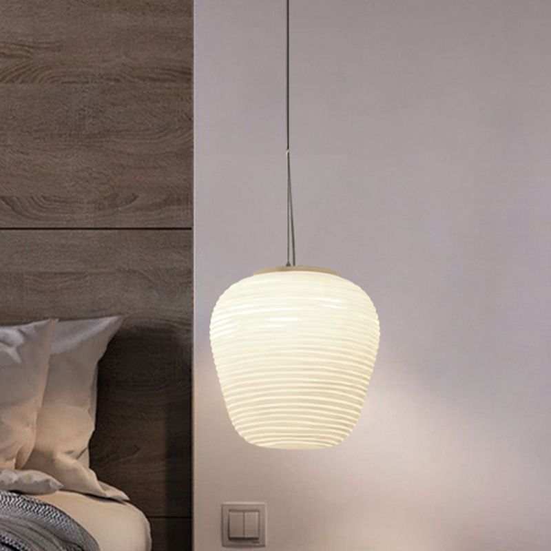 Renée Designer Glass/Metal Simple Pendant Light