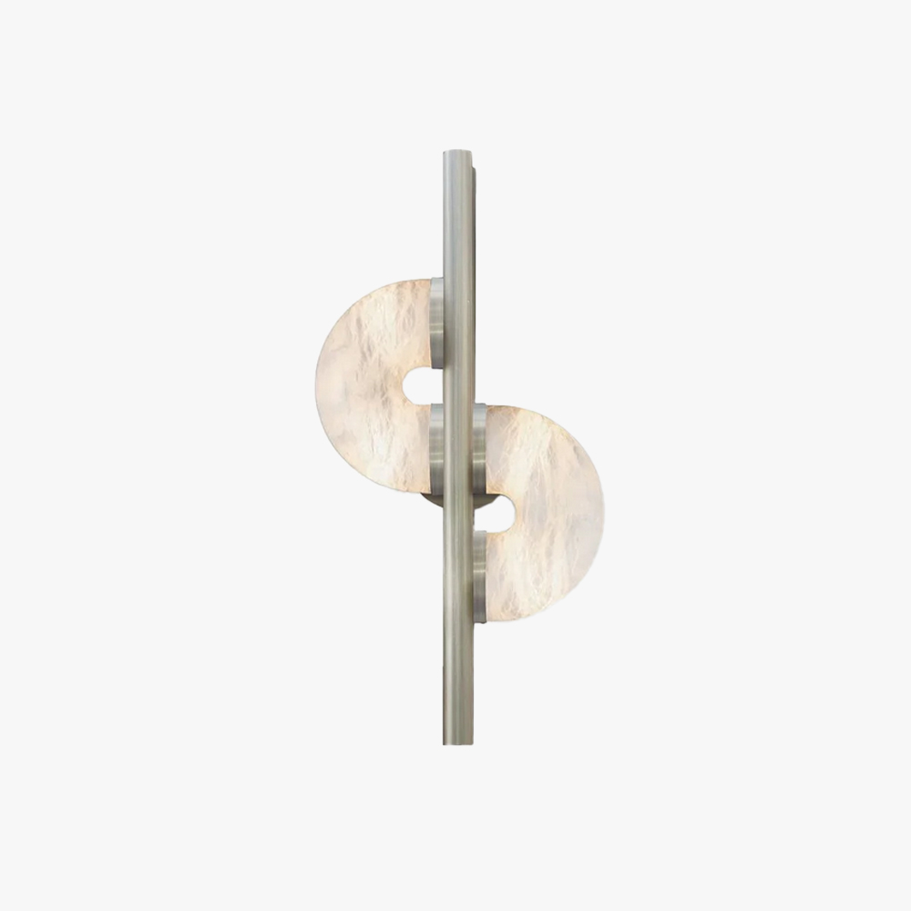 Jade Dolly Alabaster Modern Wall Light Living Room Bedroom