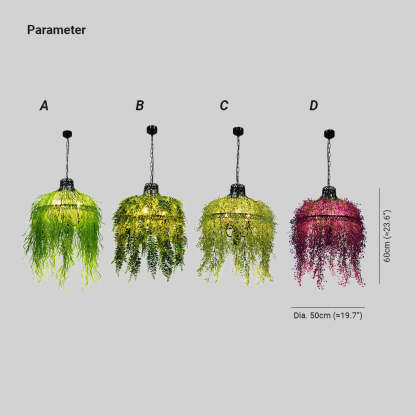 Vireo Industrial  Chandelier Metal/Acrylic Bedroom/Living Room