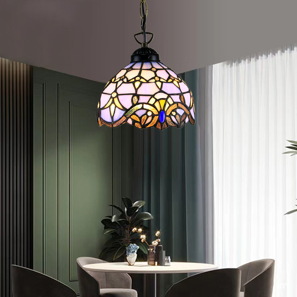 Eryn Cottage LED Pendant Light Metal Glass Living Room Bedroom