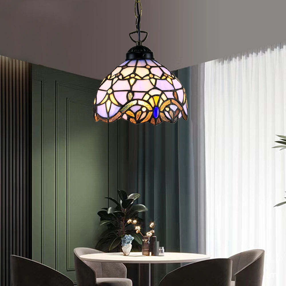 Eryn Cottage LED Pendant Light Metal Glass Living Room Bedroom