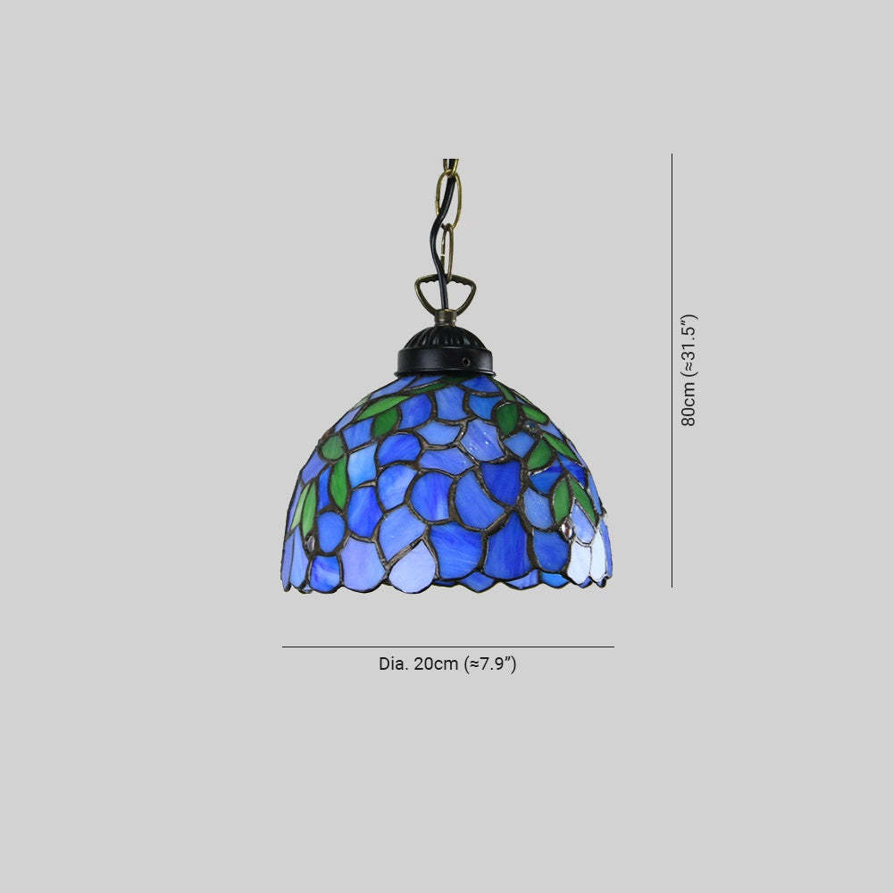 Eryn Cottage LED Pendant Light Metal Glass Living Room Bedroom