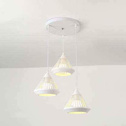 Nazifa Modern Minimalist Pendant Light Metal Black Bedroom/Bar