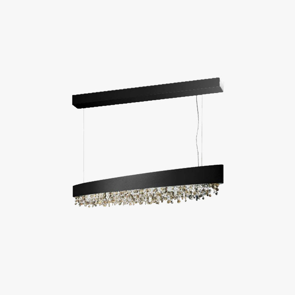 Marilyn Modern Crystal Pendant Light Black/White/Brown/Gold