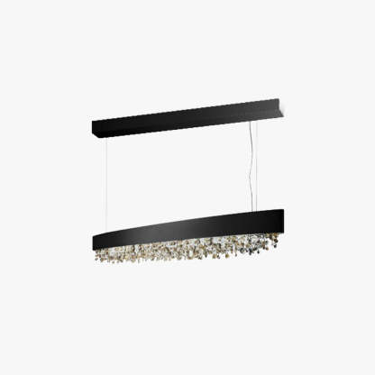Marilyn Modern Crystal Pendant Light Black/White/Brown/Gold