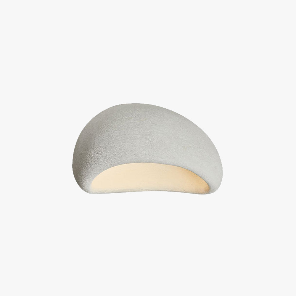 Byers Flush Mount Ceiling Light Modern, Resin, White/Grey/Red, Dining Room
