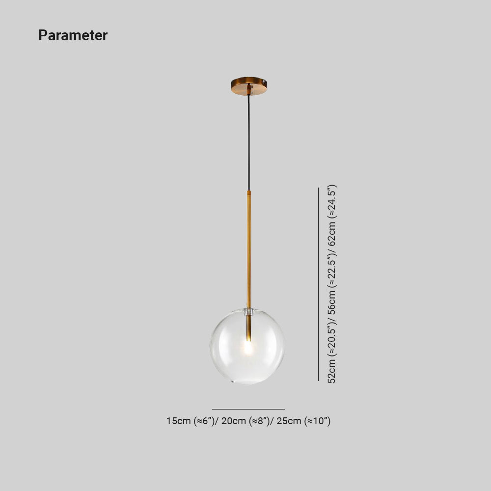 Valentina Nordic Minimalist Bubble Pendant Light