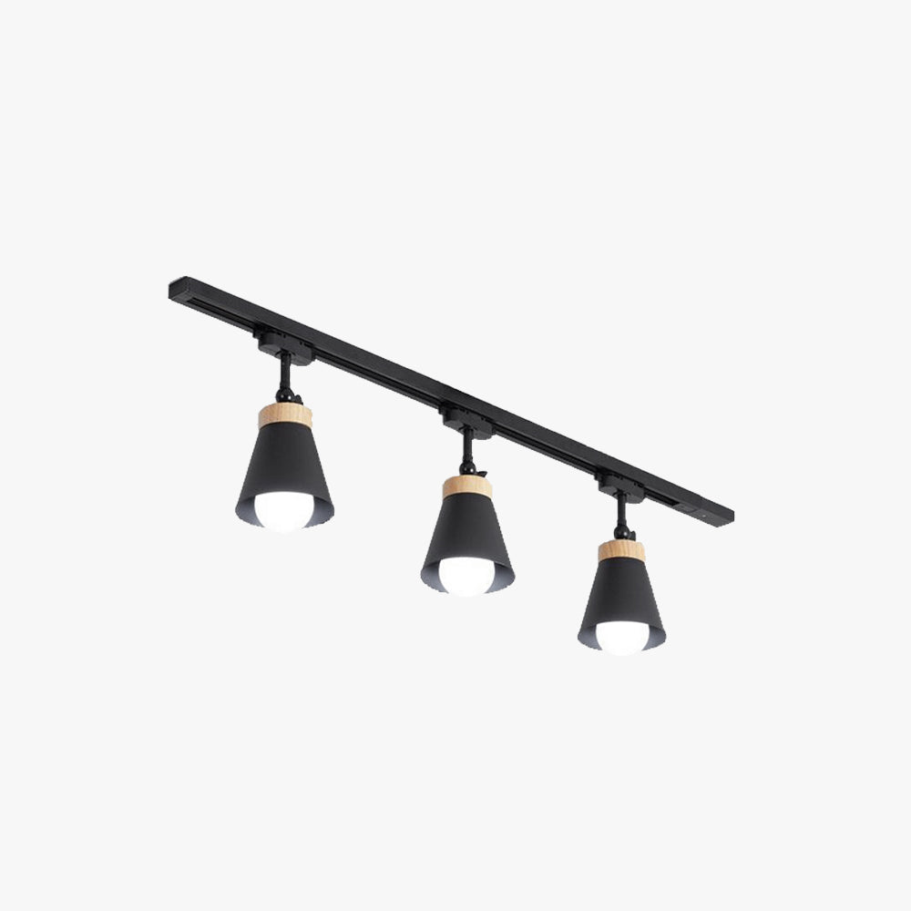 Haney Nordic Modern Cone Metal LED Ceiling Light Spotlight