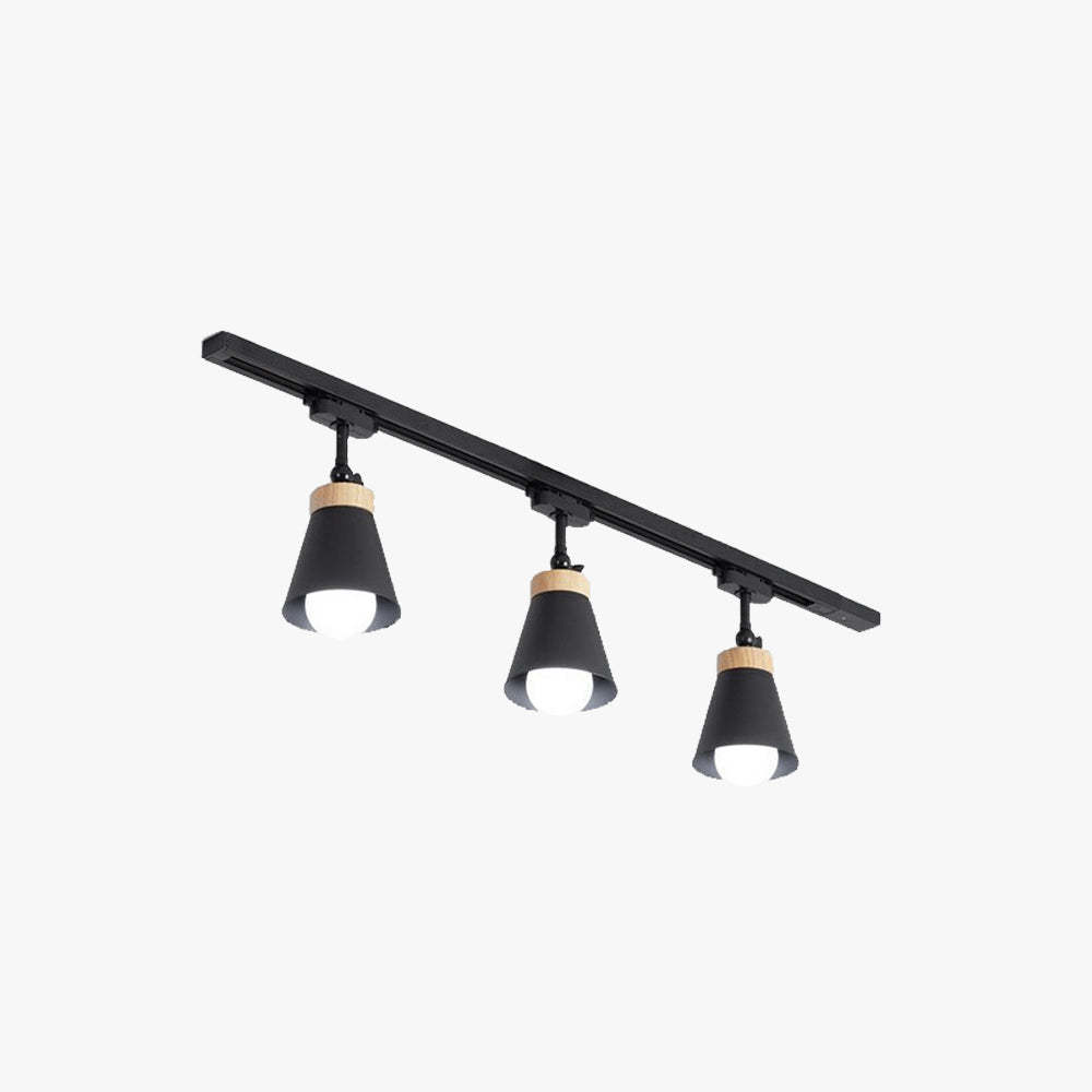 Haney Nordic Modern Cone Metal LED Ceiling Light Spotlight