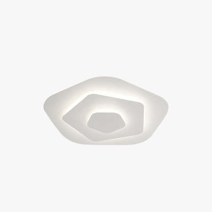 Quinn Modern Nordic Round Acrylic/Metal Concise Flush Mount Ceiling Light, White