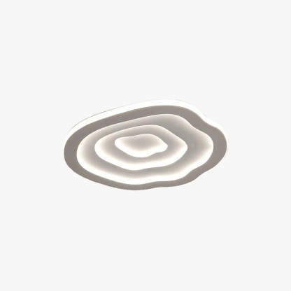 Quinn Ripple Designer Simple Flush Mount Ceiling Light