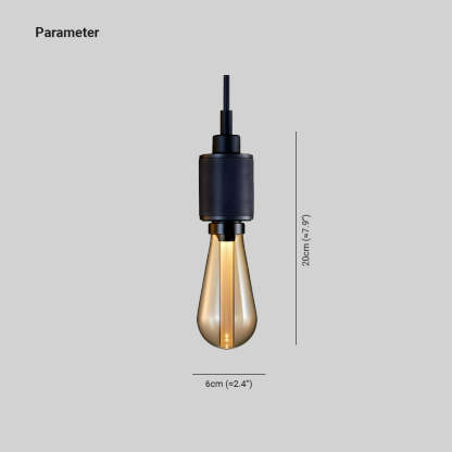 Cooley Pendant Light Dimensions: 20cm and 6cm