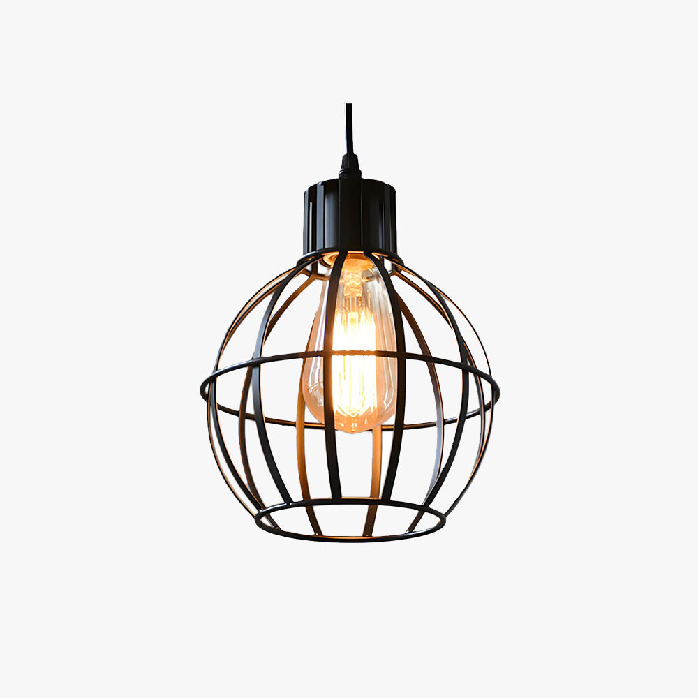 Alessio Metal Cage Pendant Light