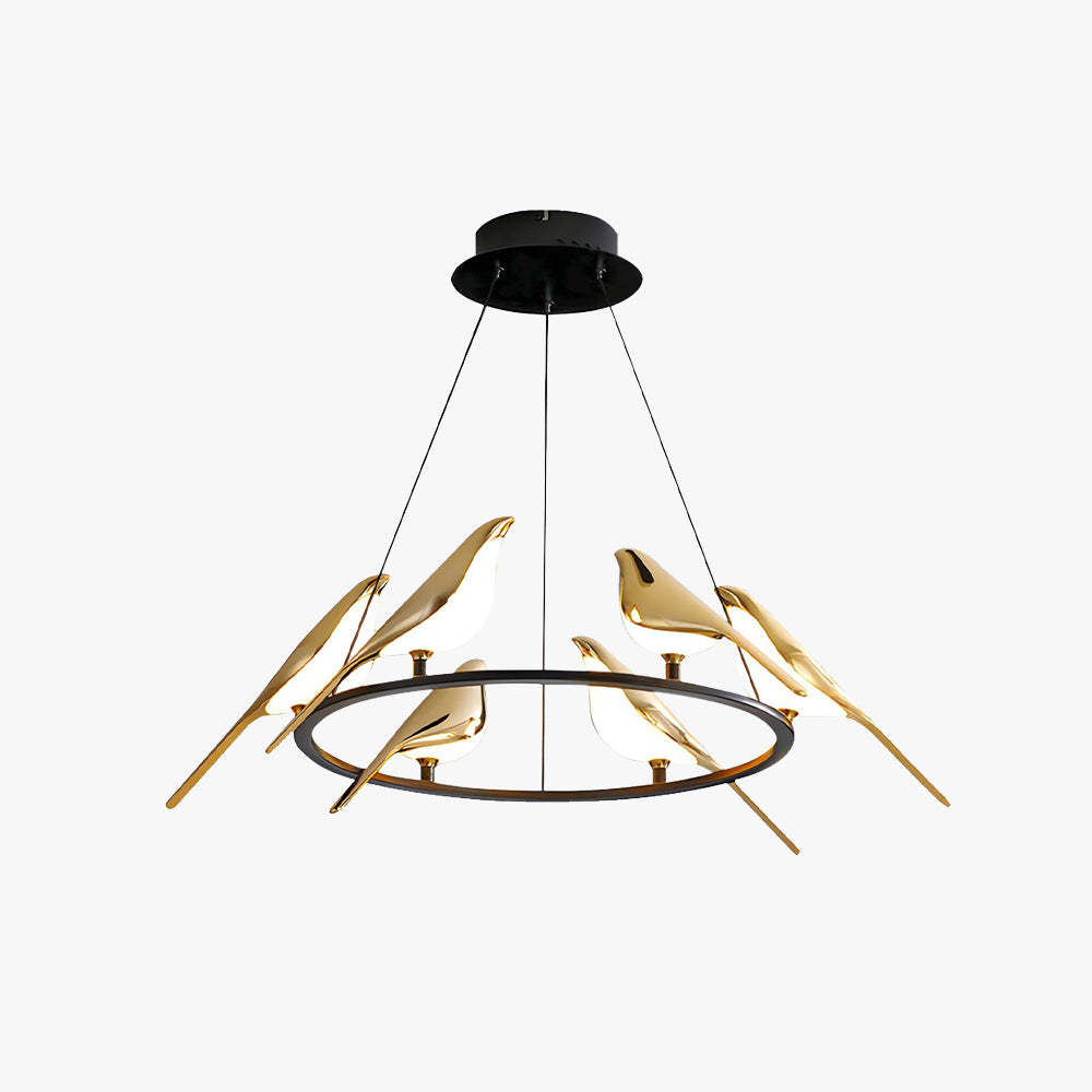 Alice Art Deco Bird Pendant Light