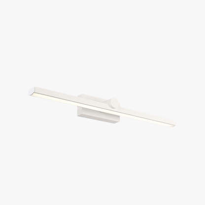 Edge Minimalist Linear Led Vanity Wall Lamp, White, Bathroom
