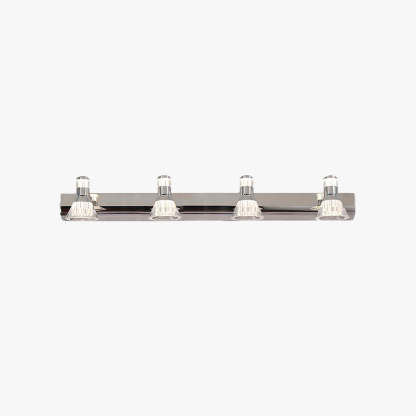 Kristy Conic Modern Multi Metal Mirror Front Vanity Wall Lamp
