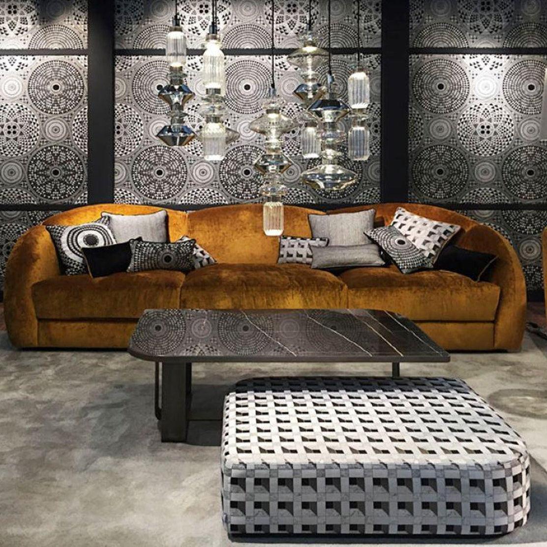 Alessio Vintage Metal Glass Pendant Light Bedroom Living Room