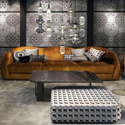 Alessio Vintage Metal Glass Pendant Light Bedroom Living Room