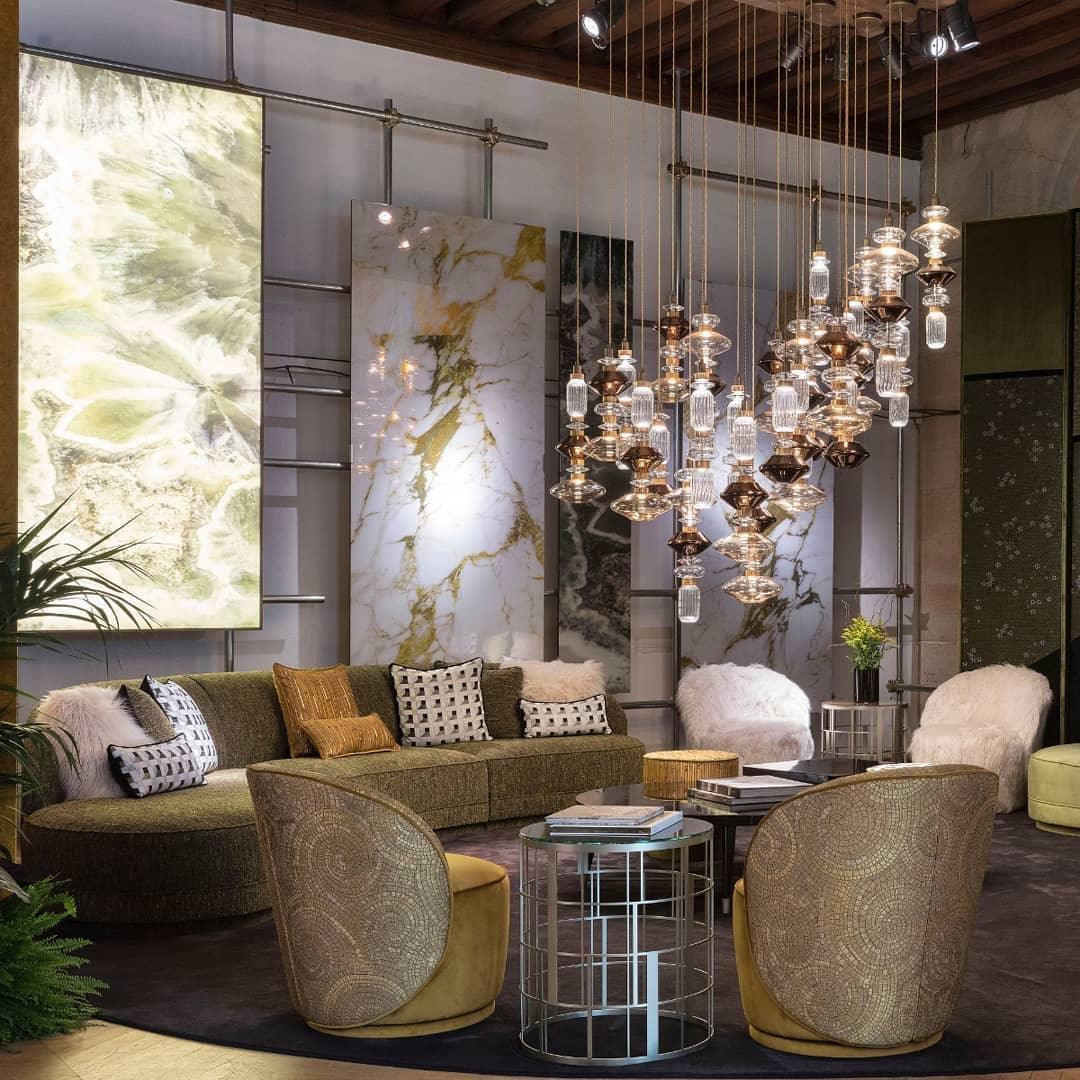 Alessio Vintage Metal Glass Pendant Light Bedroom Living Room