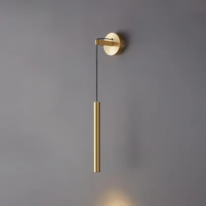 Edge Advanced Metal Brass Wall Lamp Bedroom Bathroom