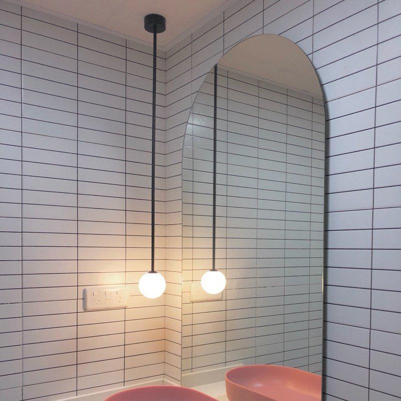 Hailie Modern Minimalism Glass Pendant Light Dining Room Bedroom