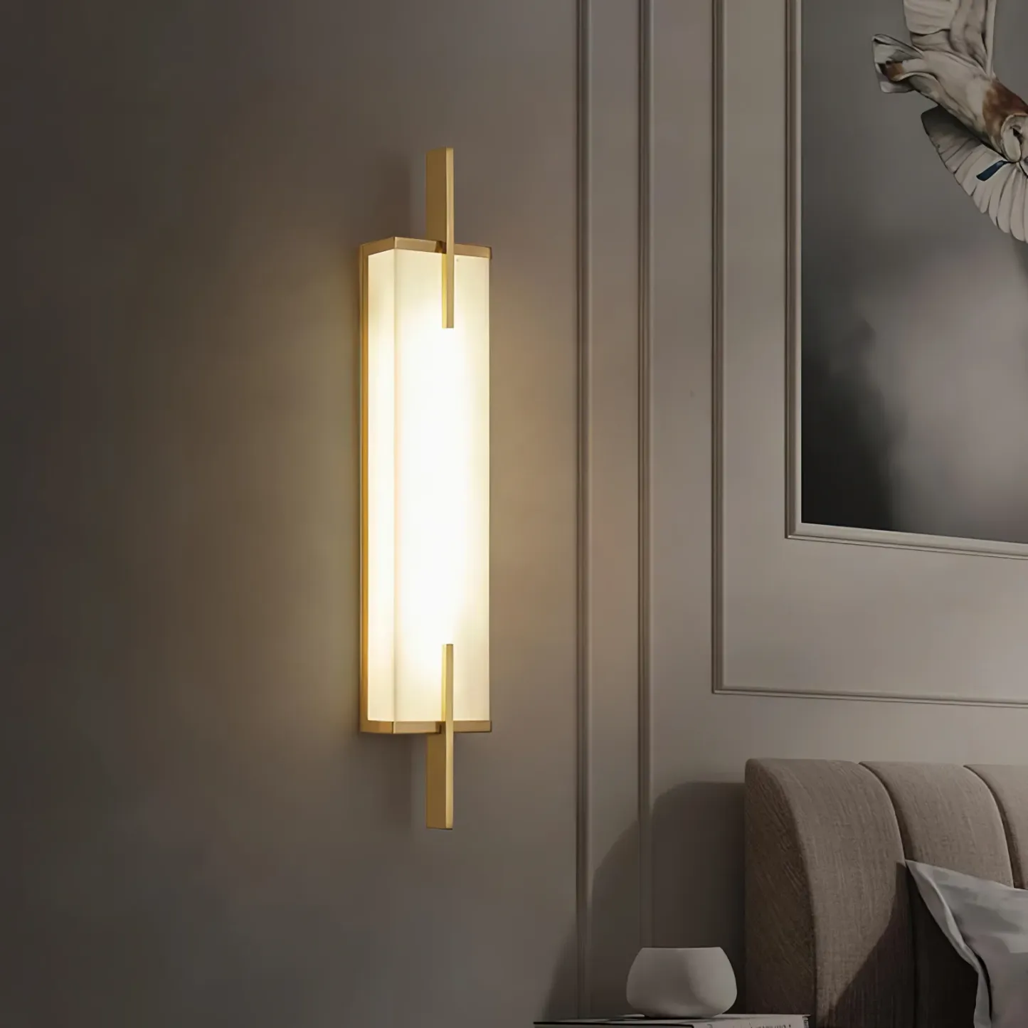 Alessio Modern Minimalism Resin Wall Light Hallway Bedroom