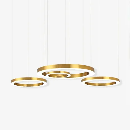Arisha Modern Unusual Metal Acrylic Pendant Light Dining Room Living Room
