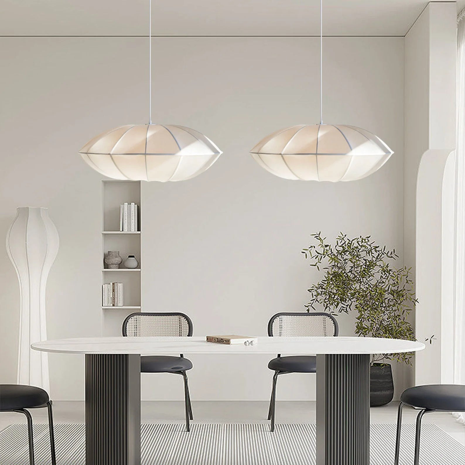 Ritta Classic Lantern LED Pendant Light Dining Room