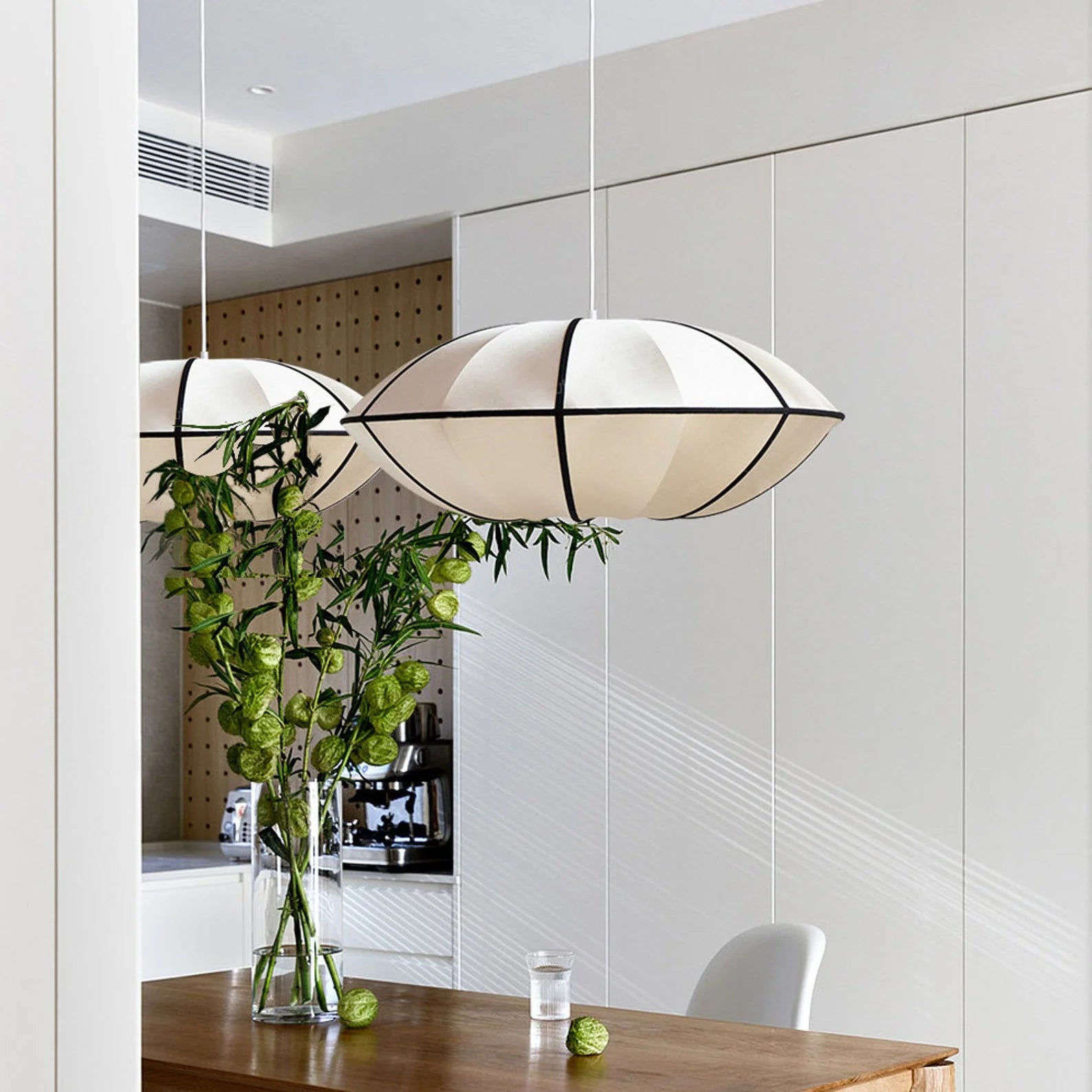 Ritta Classic Lantern LED Pendant Light Dining Room
