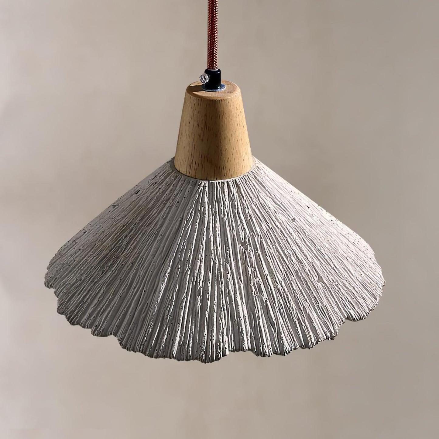 Byers Vintage Metal Wood Concrete Pendant Light Bathroom Kitchen